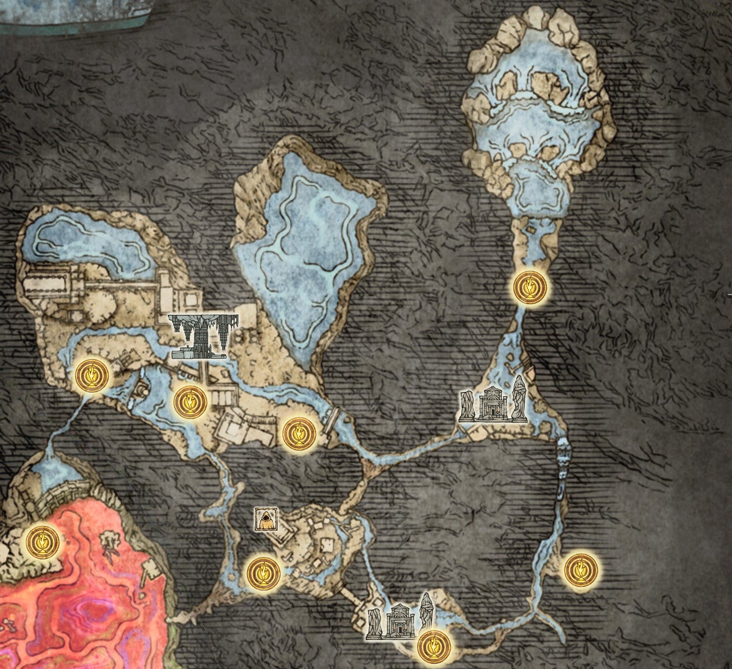 Elden Ring Unterwelt mit allen Regionen, Zugängen und wie man sie